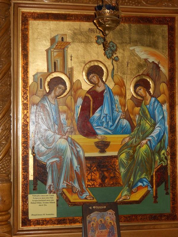 Icoană cu "Sfânta Treime"